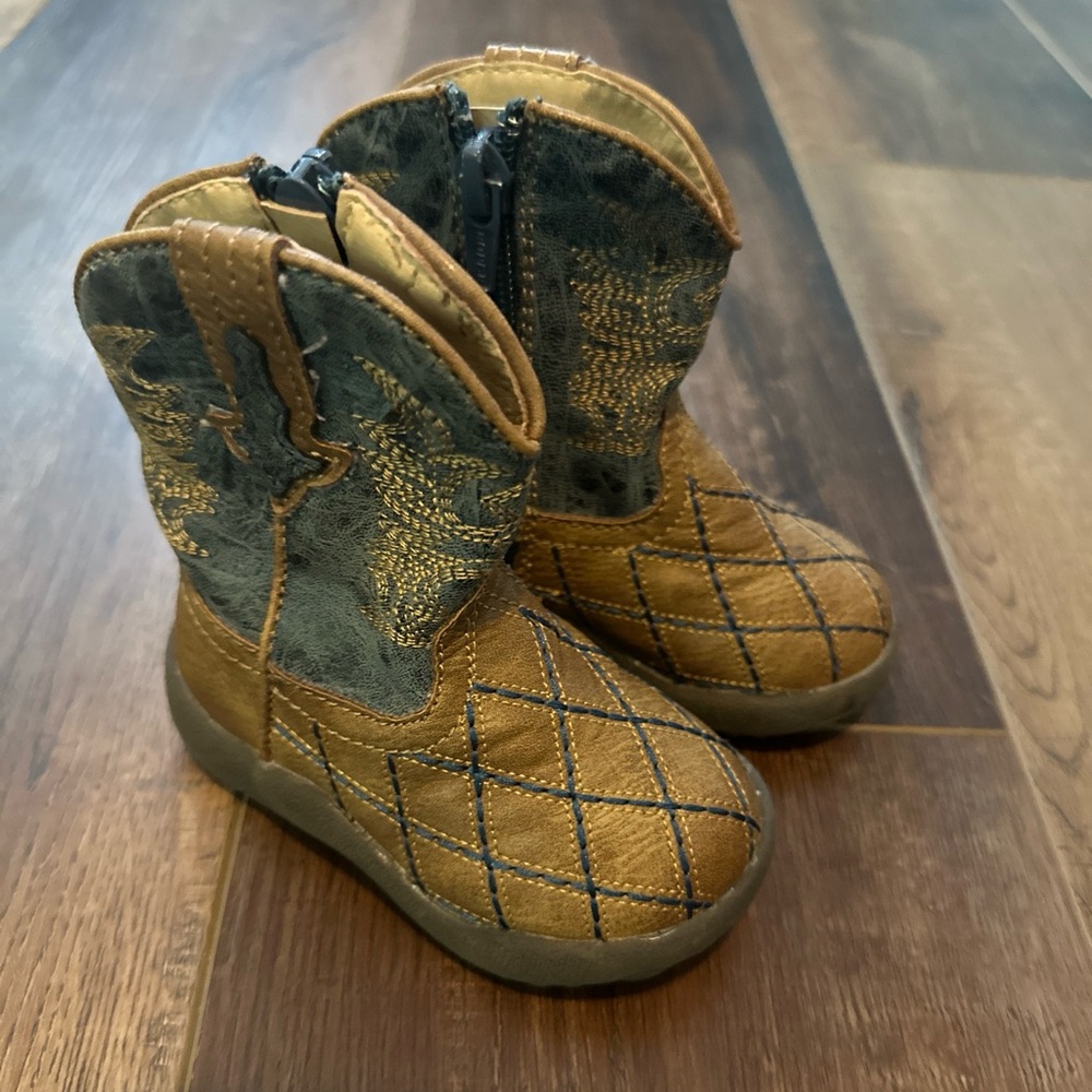 Roper Leather Toddler Boots